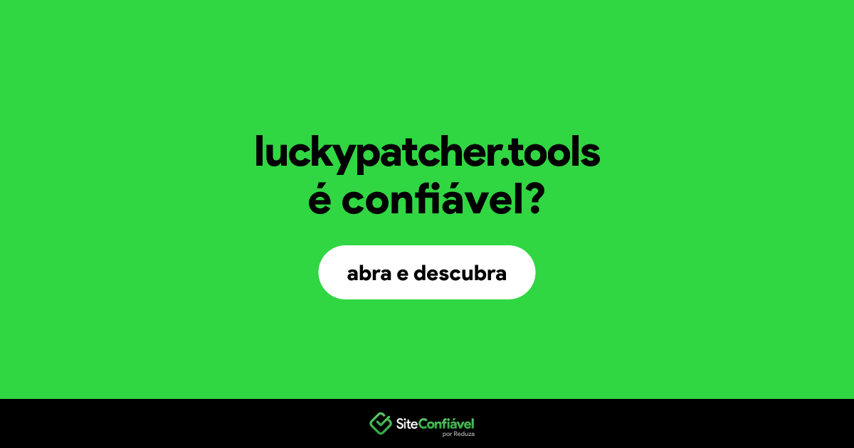 O site luckypatcher.tools é confiável?