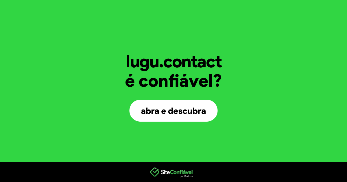O site lugu.contact é confiável?