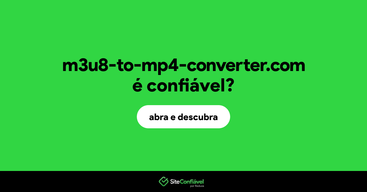 O site m3u8-to-mp4-converter.com é confiável?
