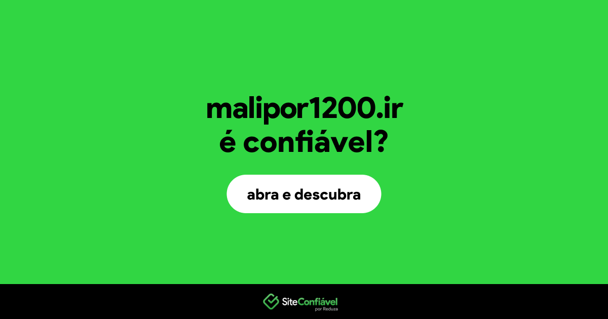 O site malipor1200.ir é confiável?