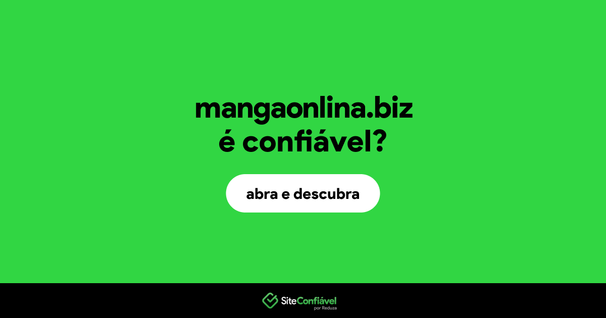 O site mangaonlina.biz é confiável?