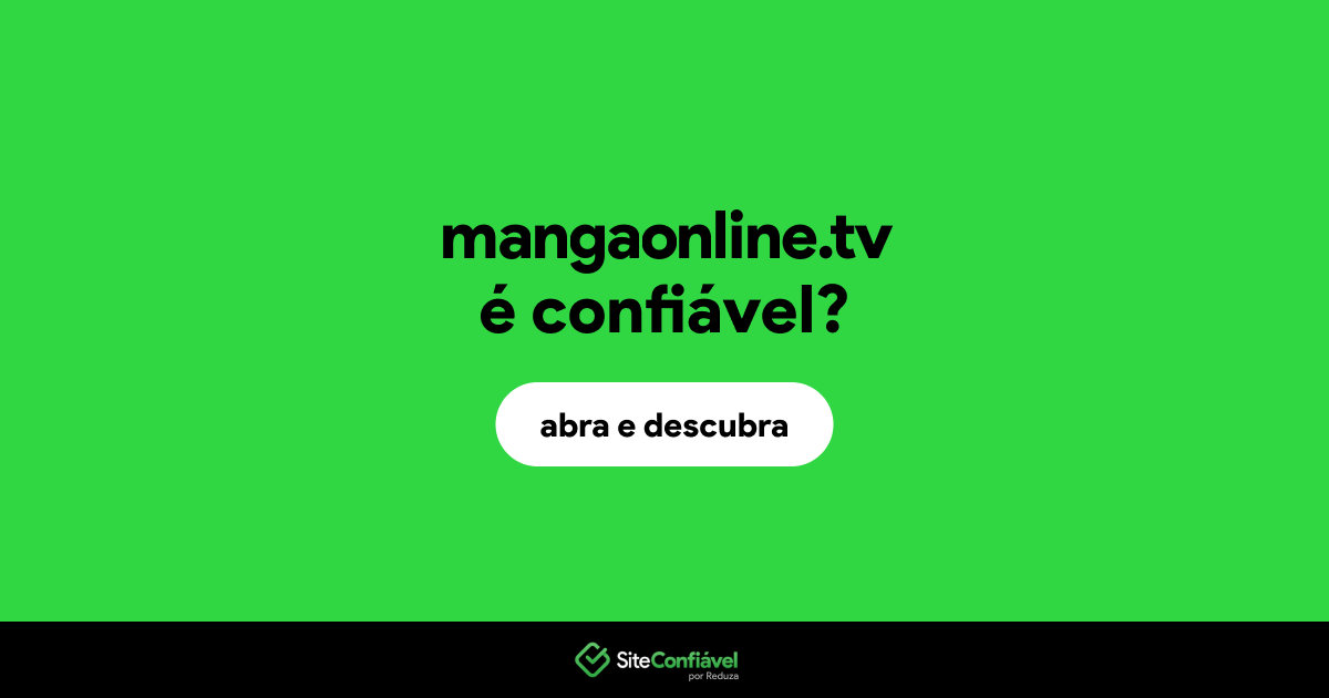 O site mangaonline.tv é confiável?