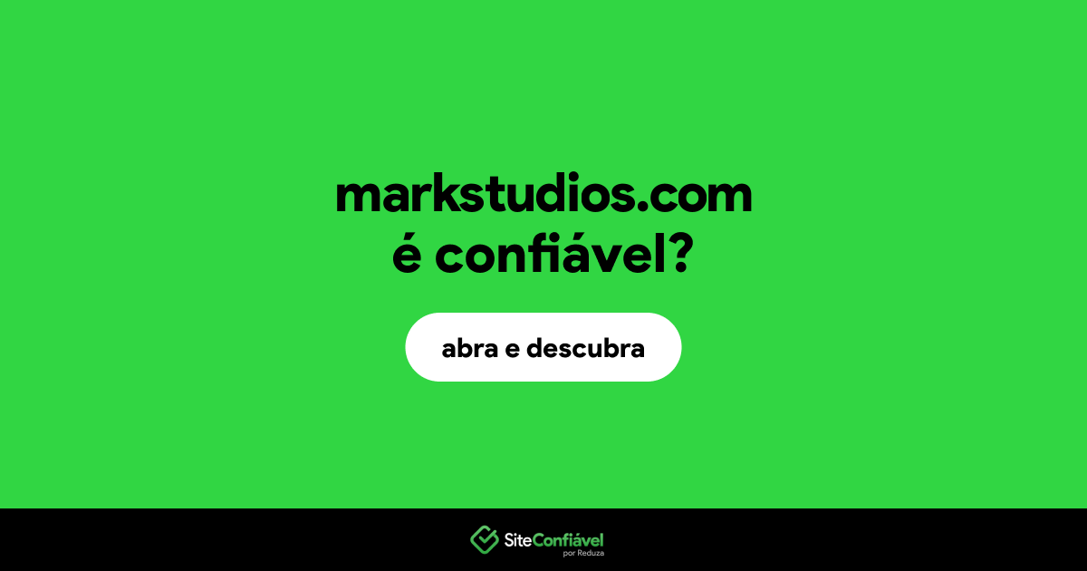 O site markstudios.com é confiável?