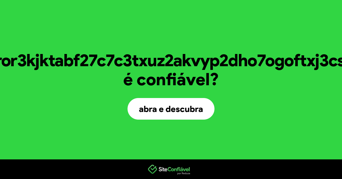 O site matrixjc3gror3kjktabf27c7c3txuz2akvyp2dho7ogoftxj3csd3ad.onion é confiável?