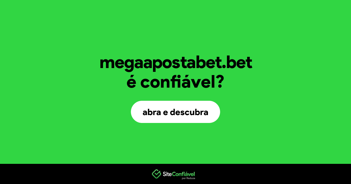 O site megaapostabet.bet é confiável?