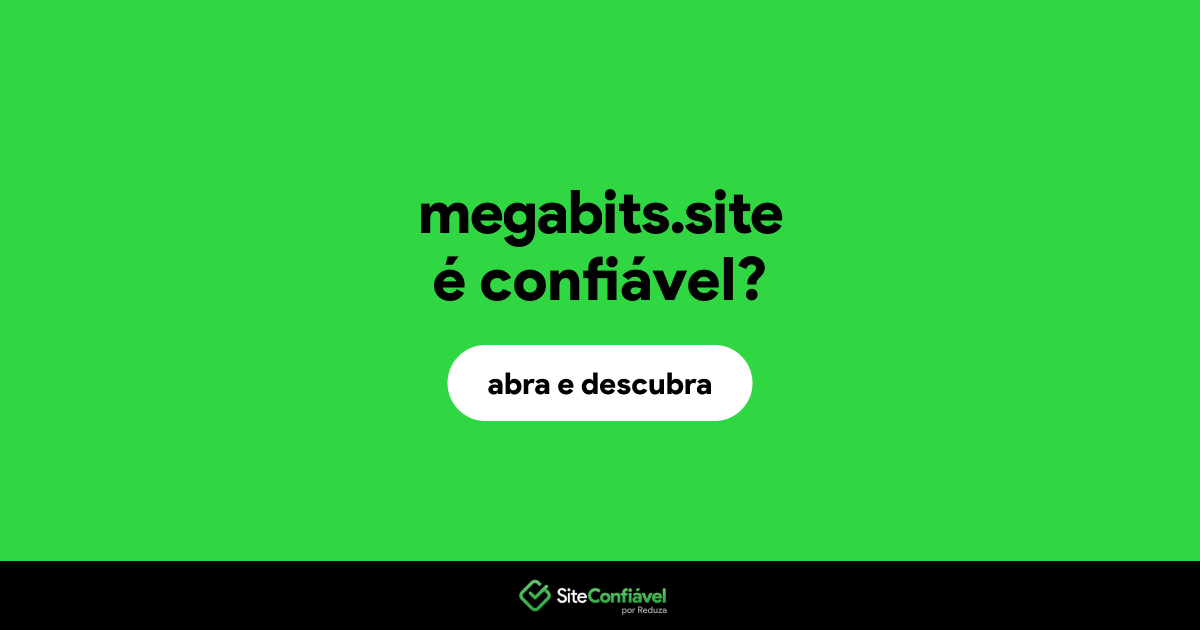 O site megabits.site é confiável?