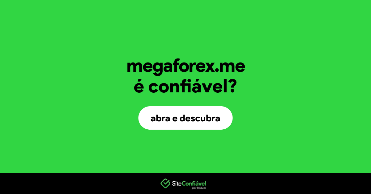 O site megaforex.me é confiável?