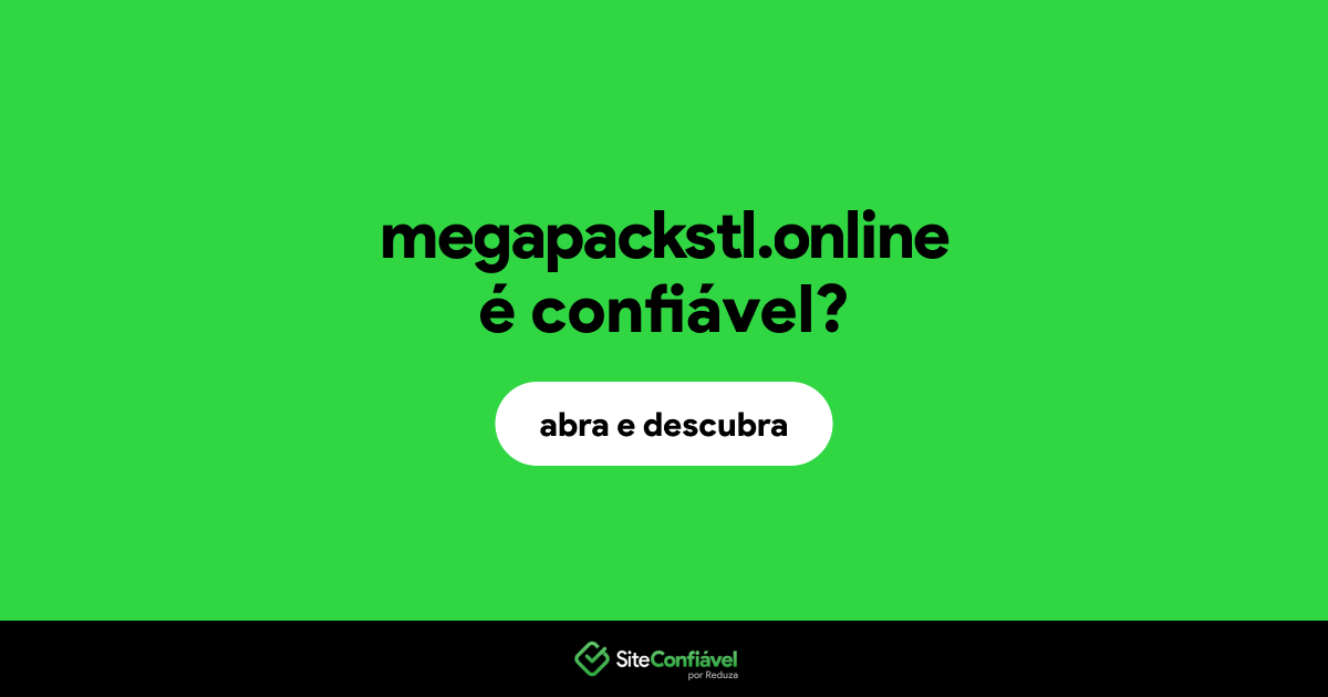 O site megapackstl.online é confiável?