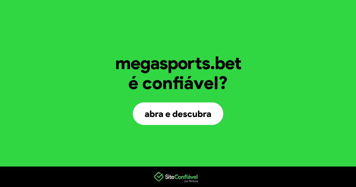 O site megasports.bet é confiável?