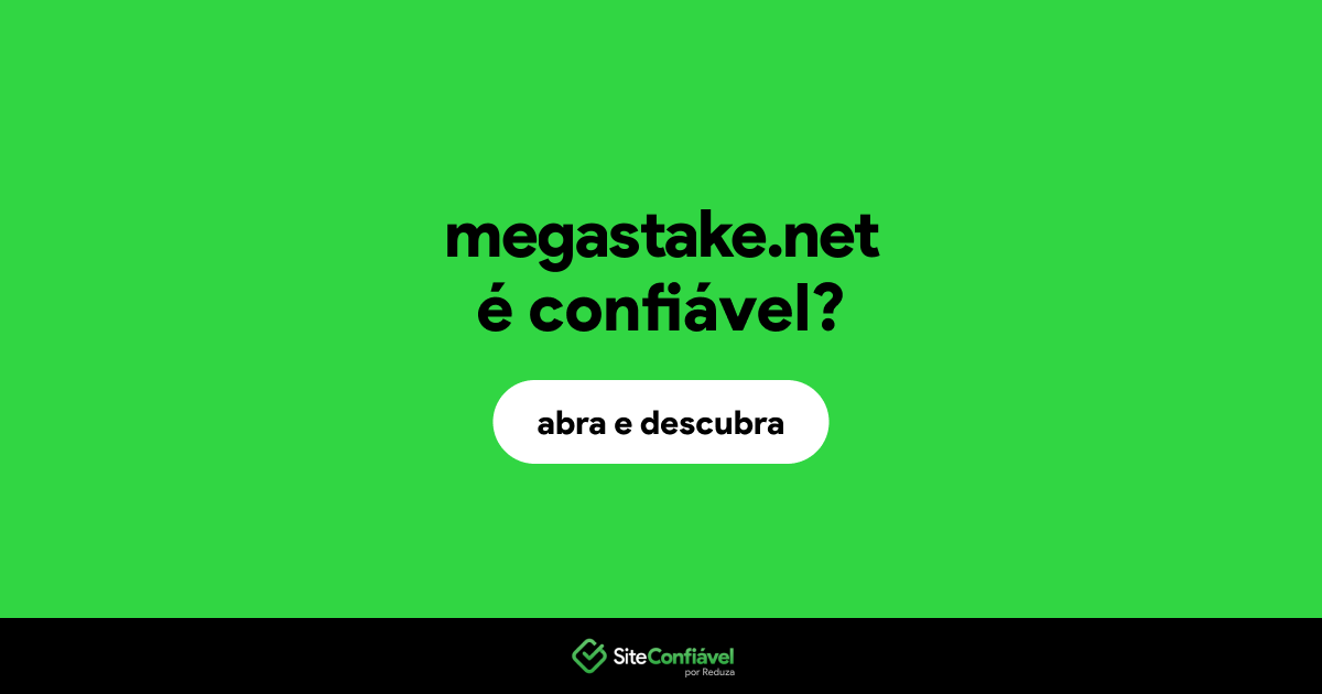 O site megastake.net é confiável?