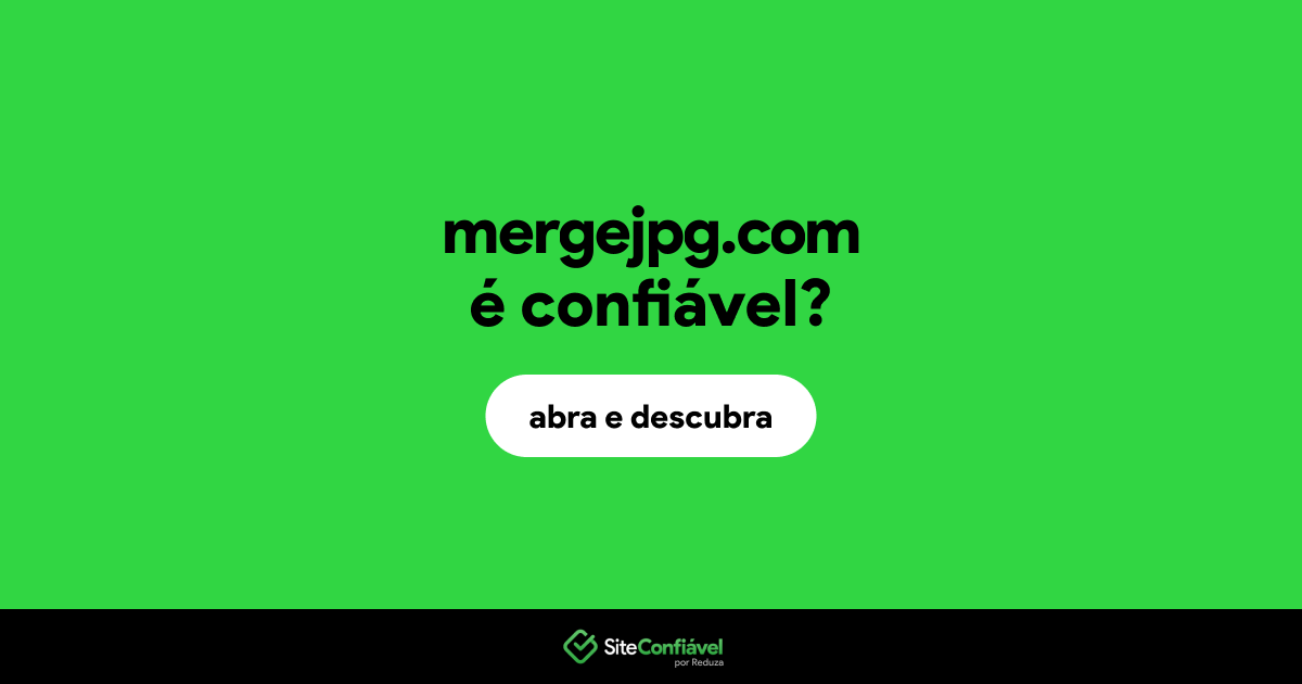 O site mergejpg.com é confiável?