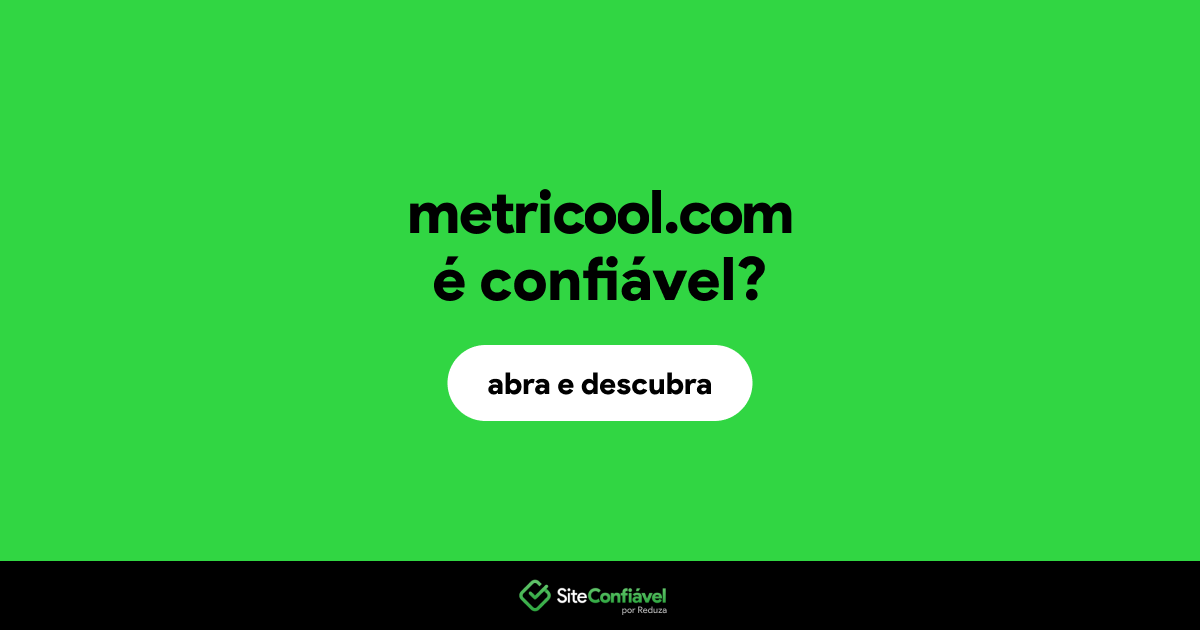 O site metricool.com é confiável?