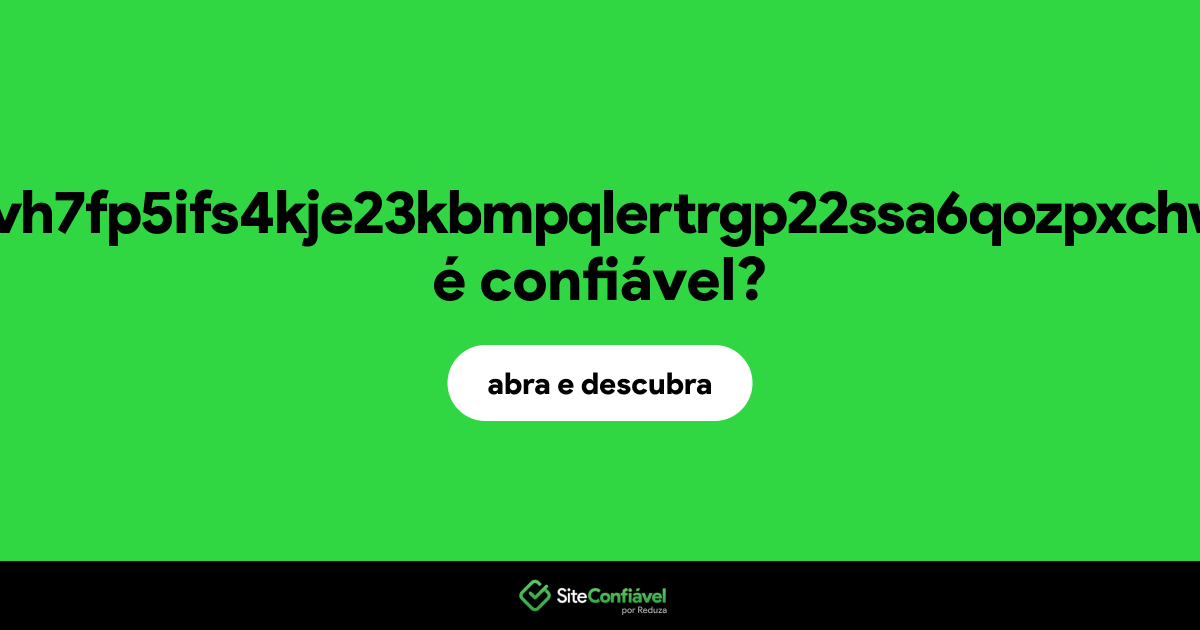 O site mfi43dehspvh7fp5ifs4kje23kbmpqlertrgp22ssa6qozpxchwq2fid.onion é confiável?