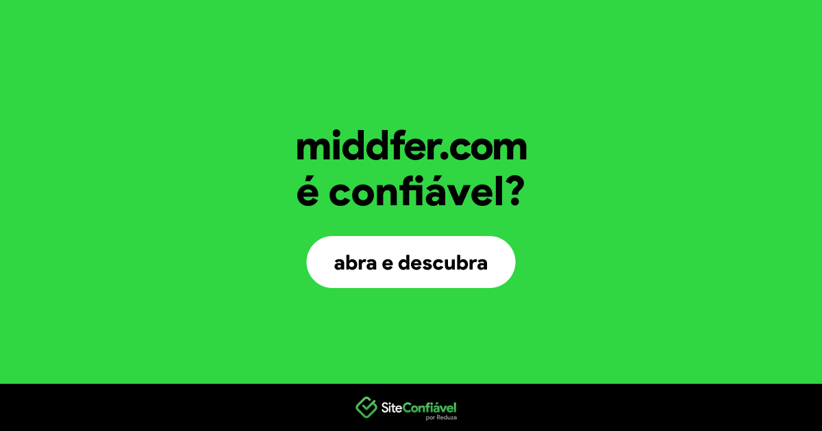 O site middfer.com é confiável?