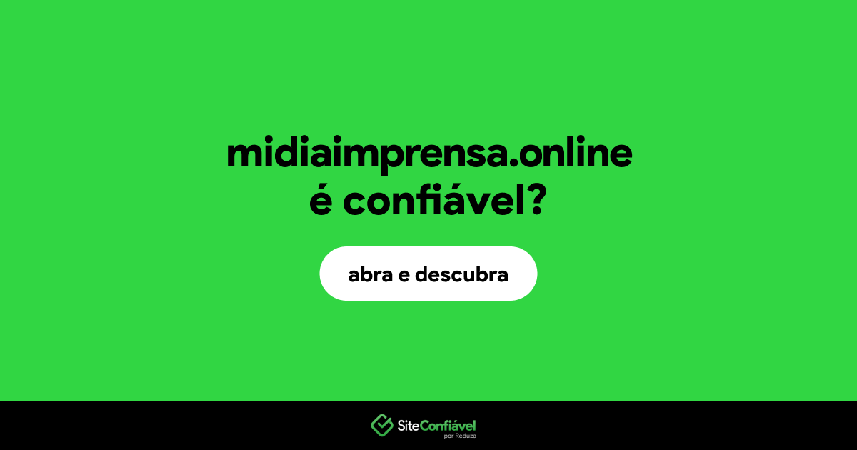 O site midiaimprensa.online é confiável?