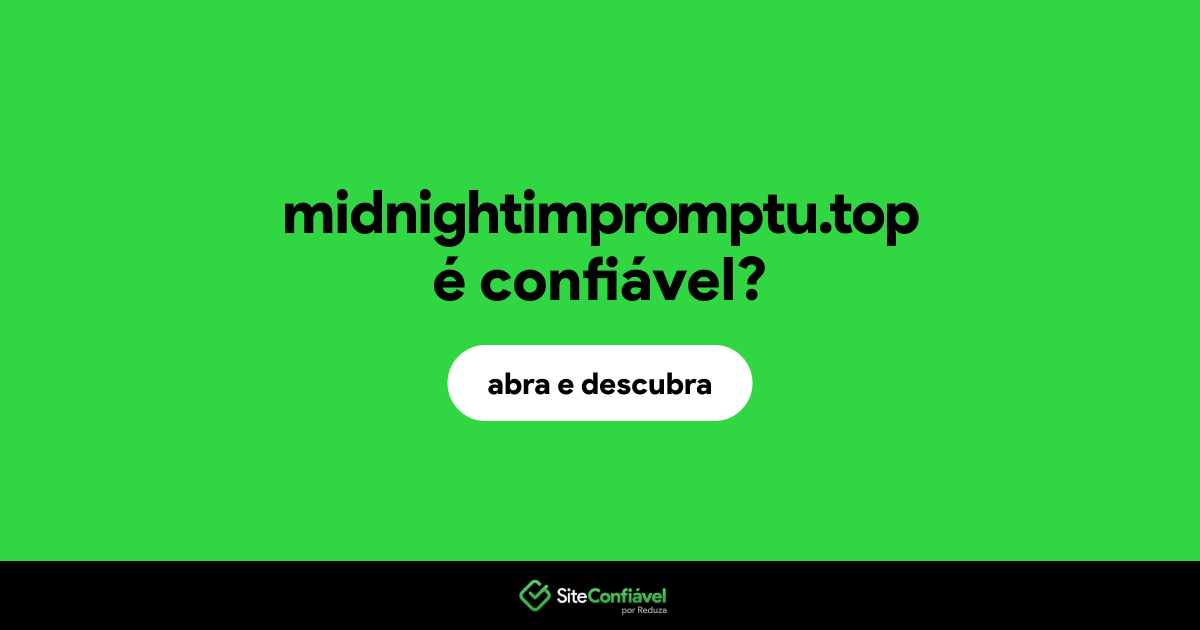 O site midnightimpromptu.top é confiável?