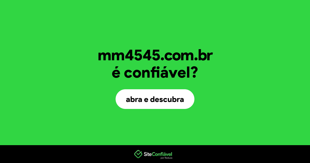 O site mm4545.com.br é confiável?