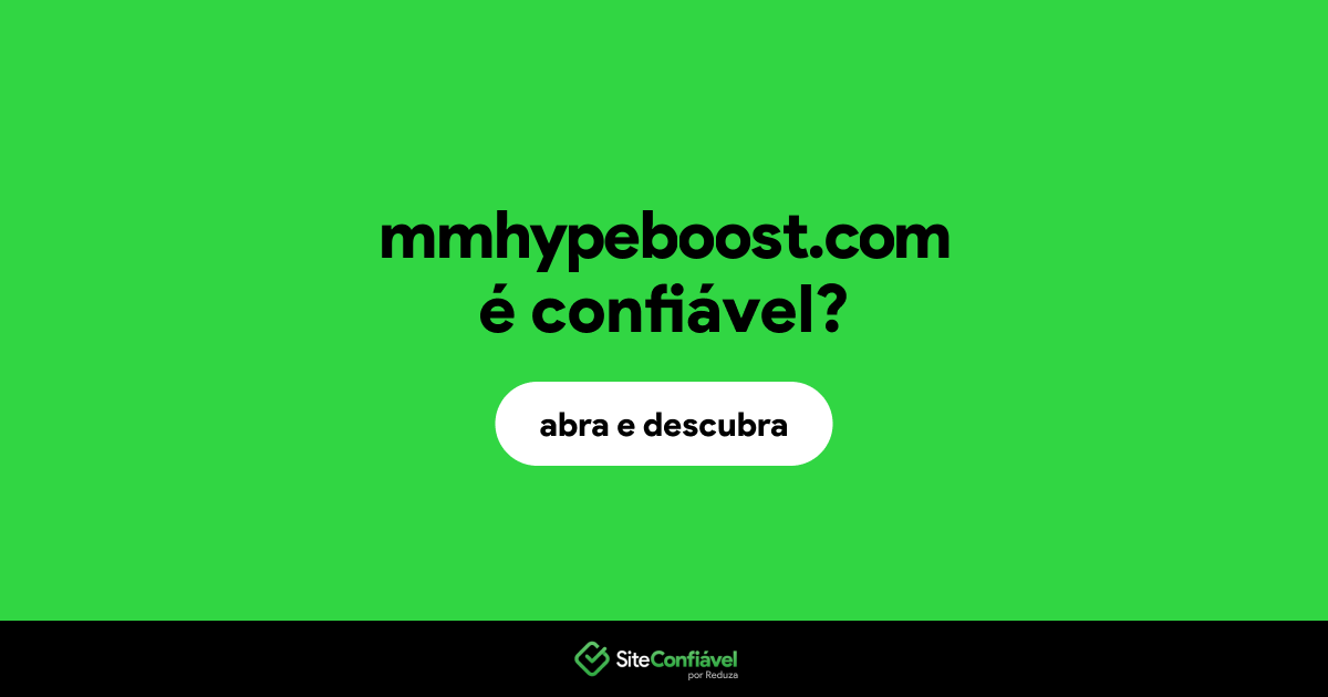 O site mmhypeboost.com é confiável?