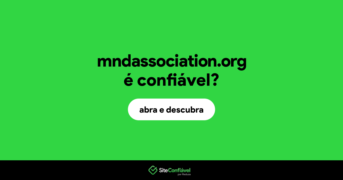 O site mndassociation.org é confiável?