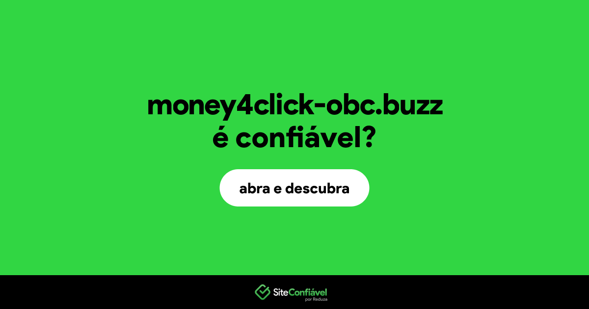 O site money4click-obc.buzz é confiável?