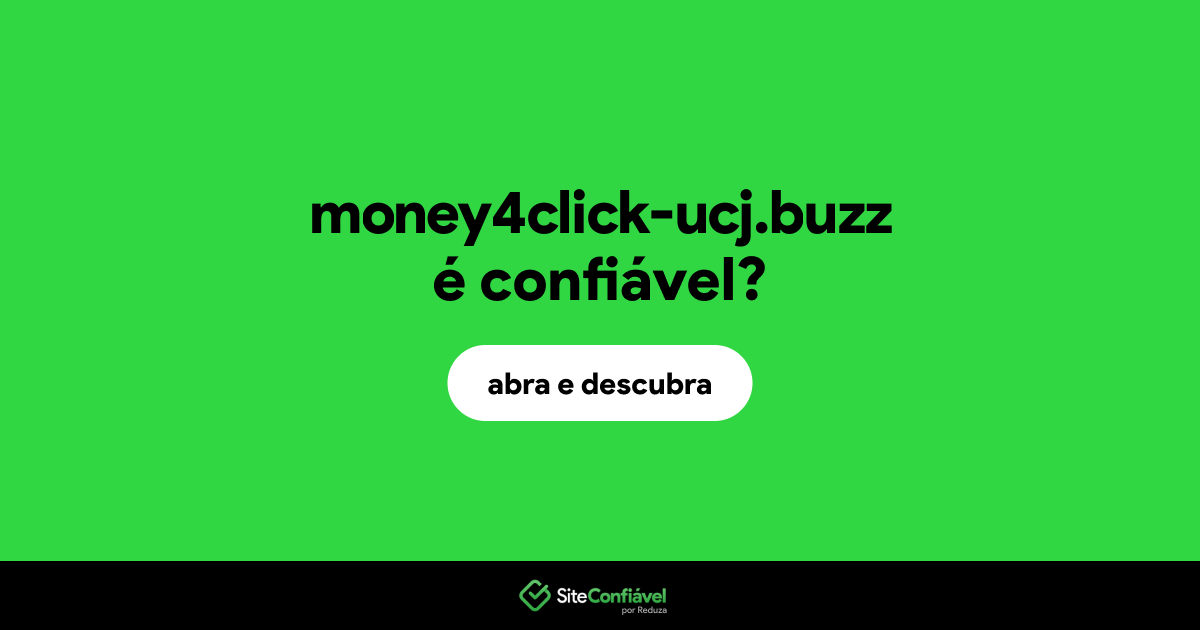 O site money4click-ucj.buzz é confiável?