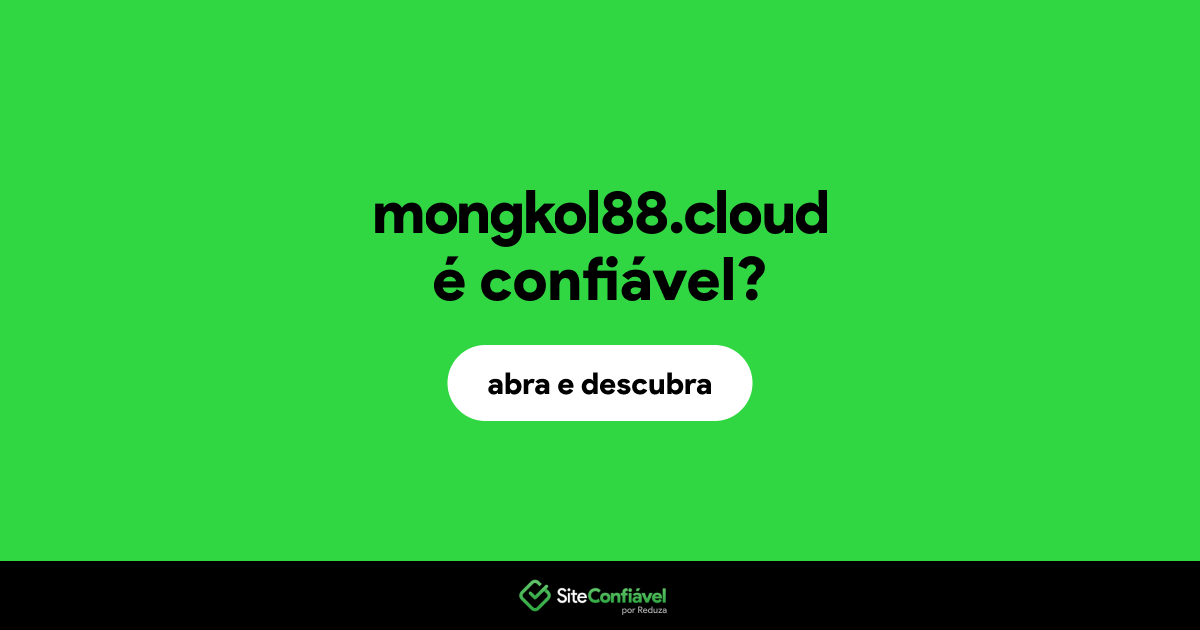O site mongkol88.cloud é confiável?