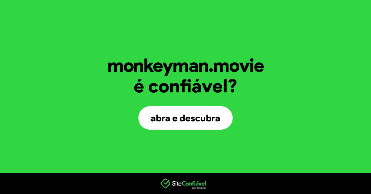 O site monkeyman.movie é confiável?