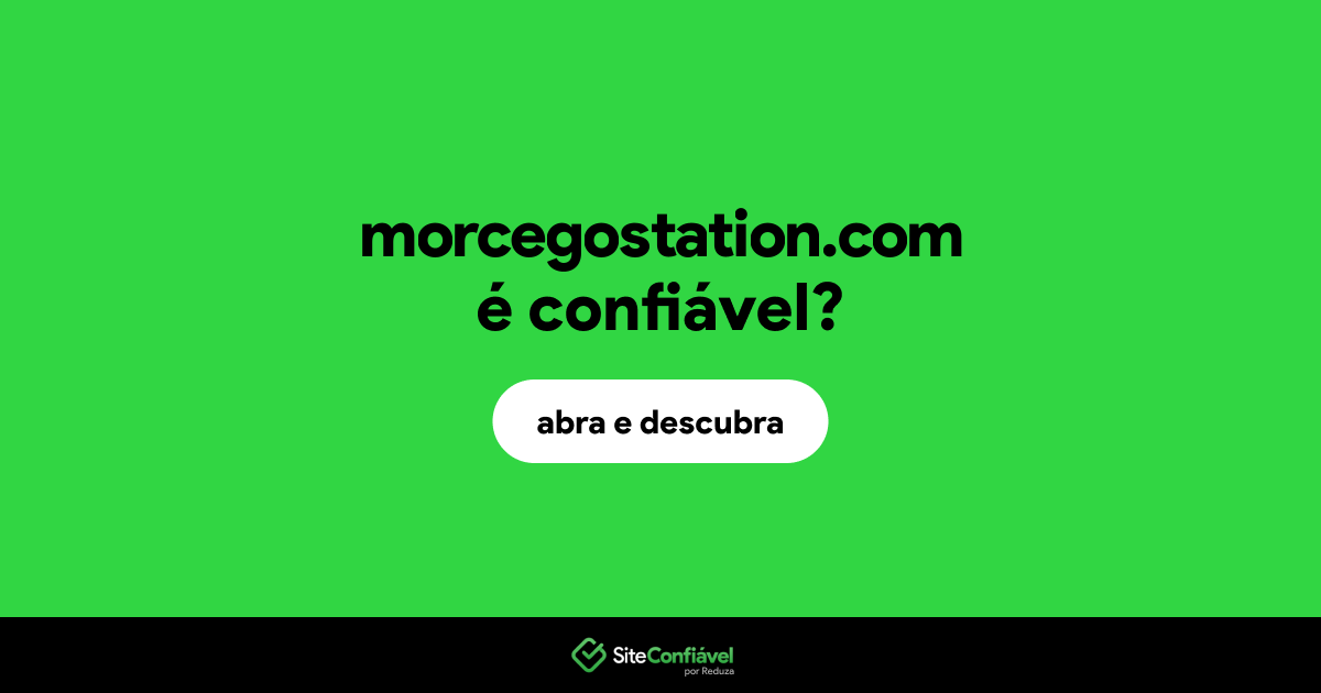 O site morcegostation.com é confiável?