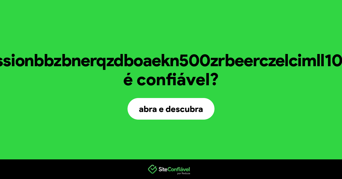 O site mossionbbzbnerqzdboaekn500zrbeerczelcimll10.net é confiável?