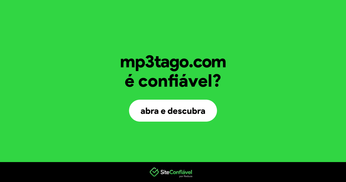 O site mp3tago.com é confiável?