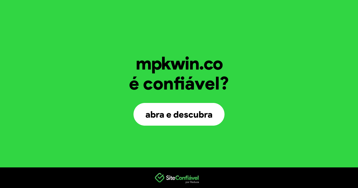 O site mpkwin.co é confiável?