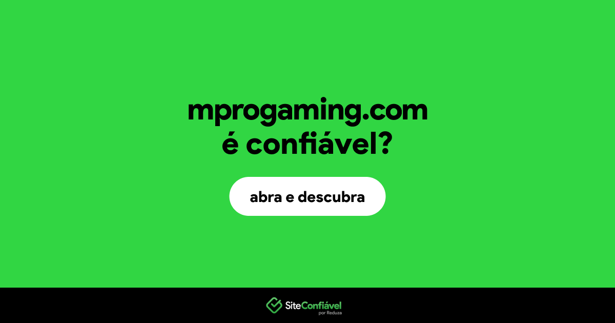 O site mprogaming.com é confiável?