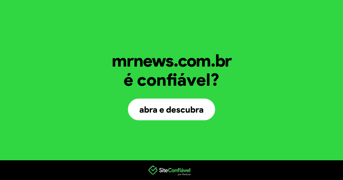 O site mrnews.com.br é confiável?