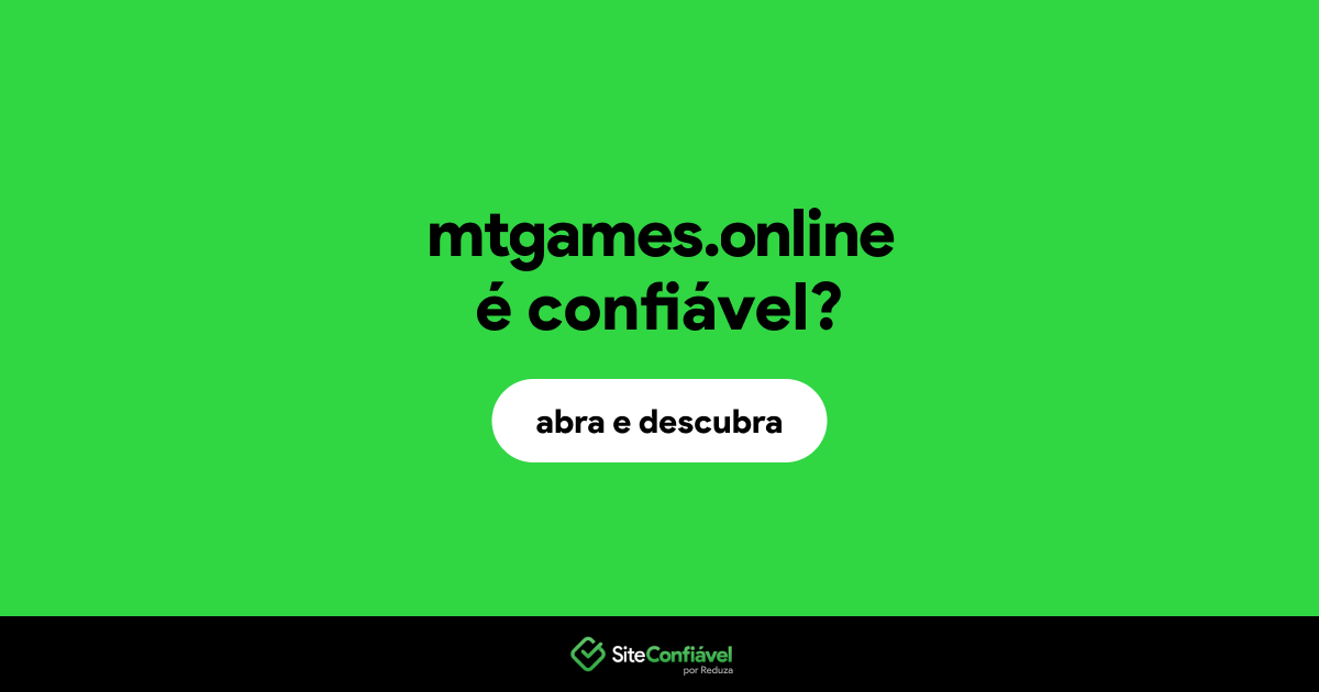 O site mtgames.online é confiável?