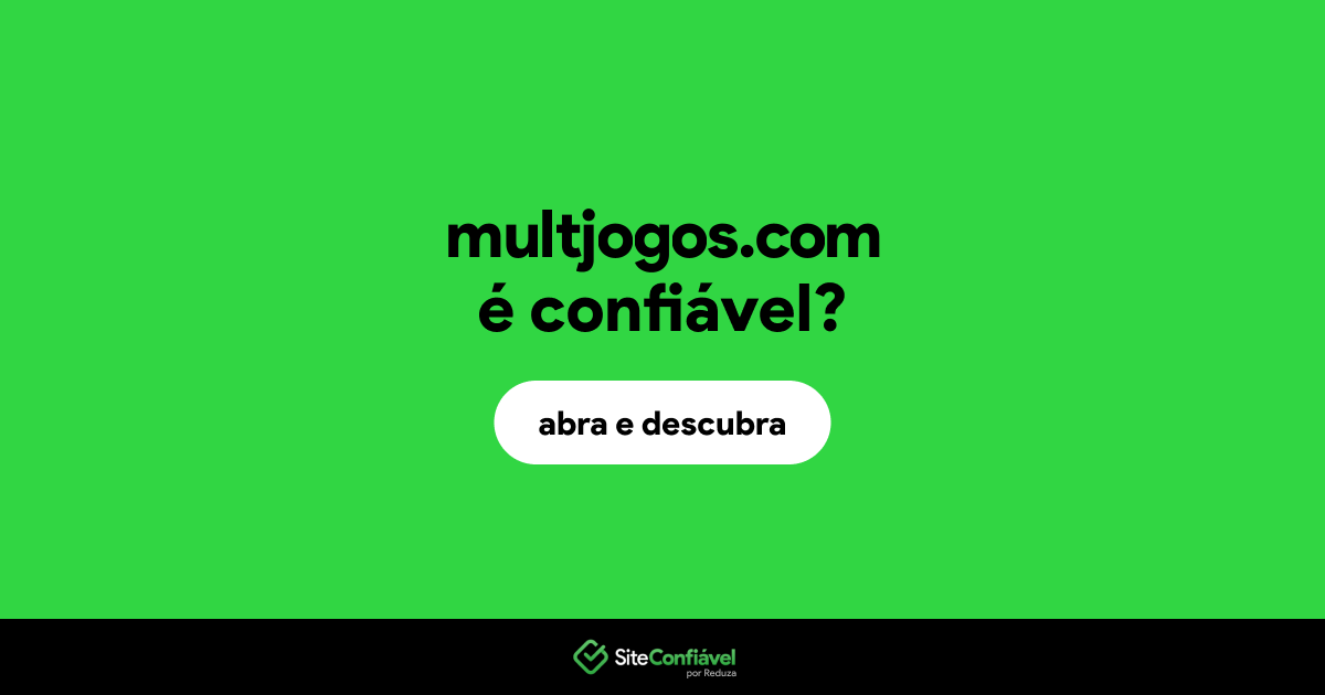 O site multjogos.com é confiável?