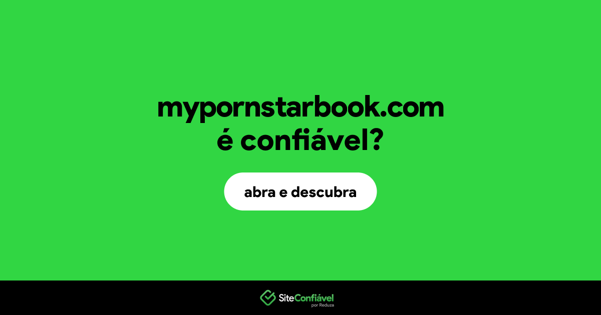 O site mypornstarbook.com é confiável?