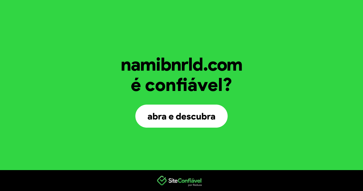 O site namibnrld.com é confiável?