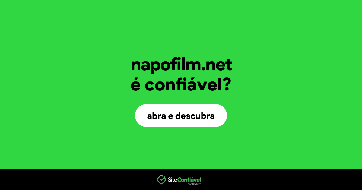O site napofilm.net é confiável?