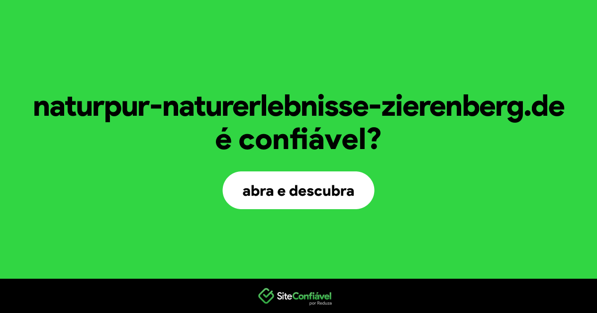 O site naturpur-naturerlebnisse-zierenberg.de é confiável?