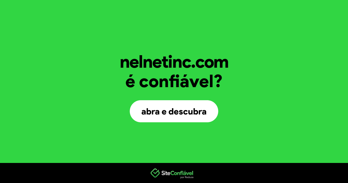 O site nelnetinc.com é confiável?
