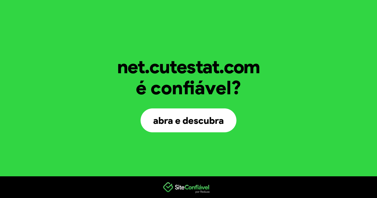 O site net.cutestat.com é confiável?