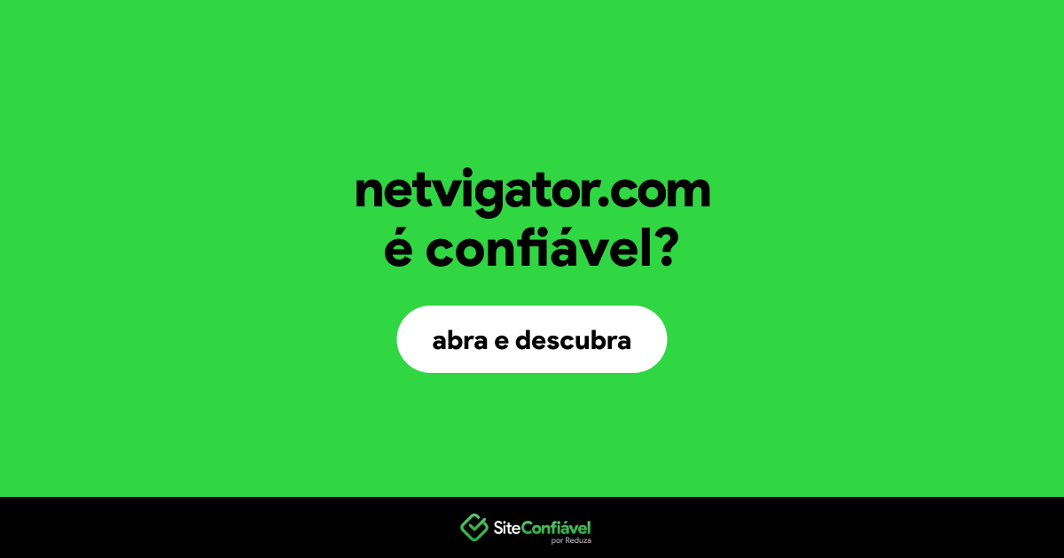 O site netvigator.com é confiável?