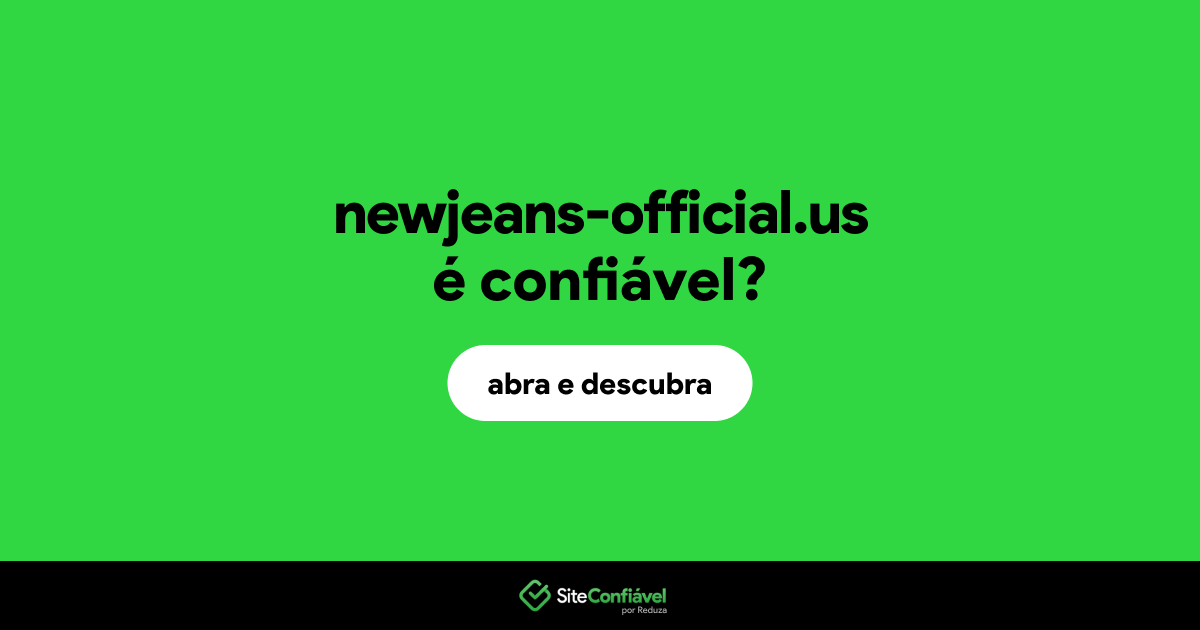 O site newjeans-official.us é confiável?