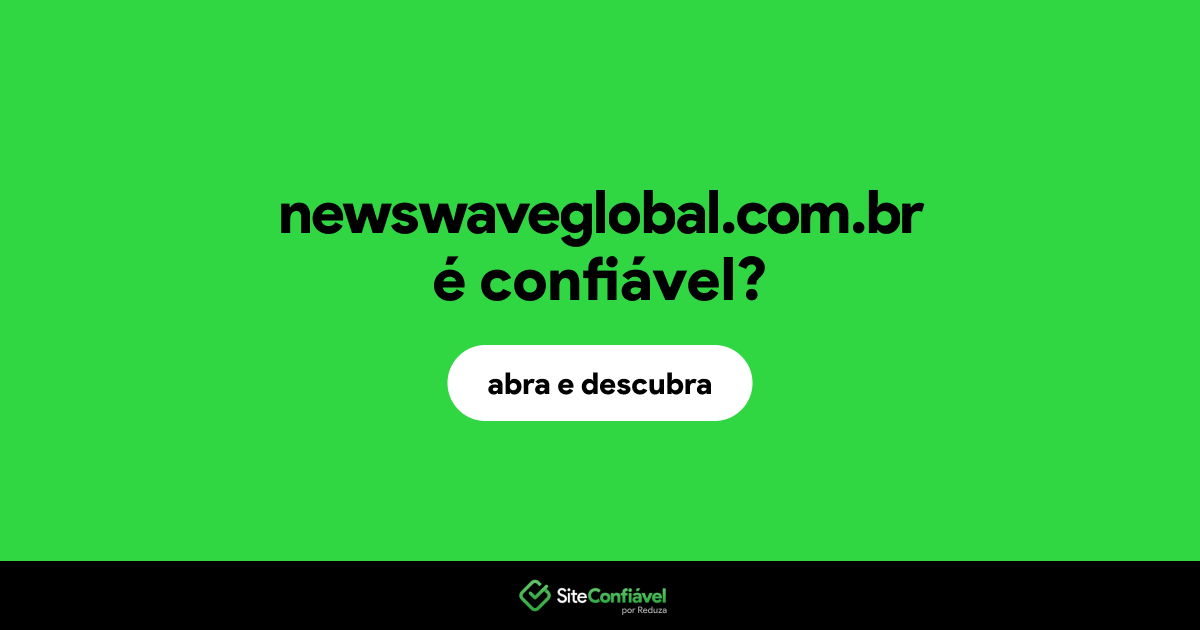 O site newswaveglobal.com.br é confiável?