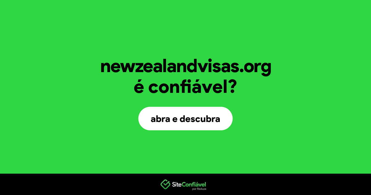 O site newzealandvisas.org é confiável?