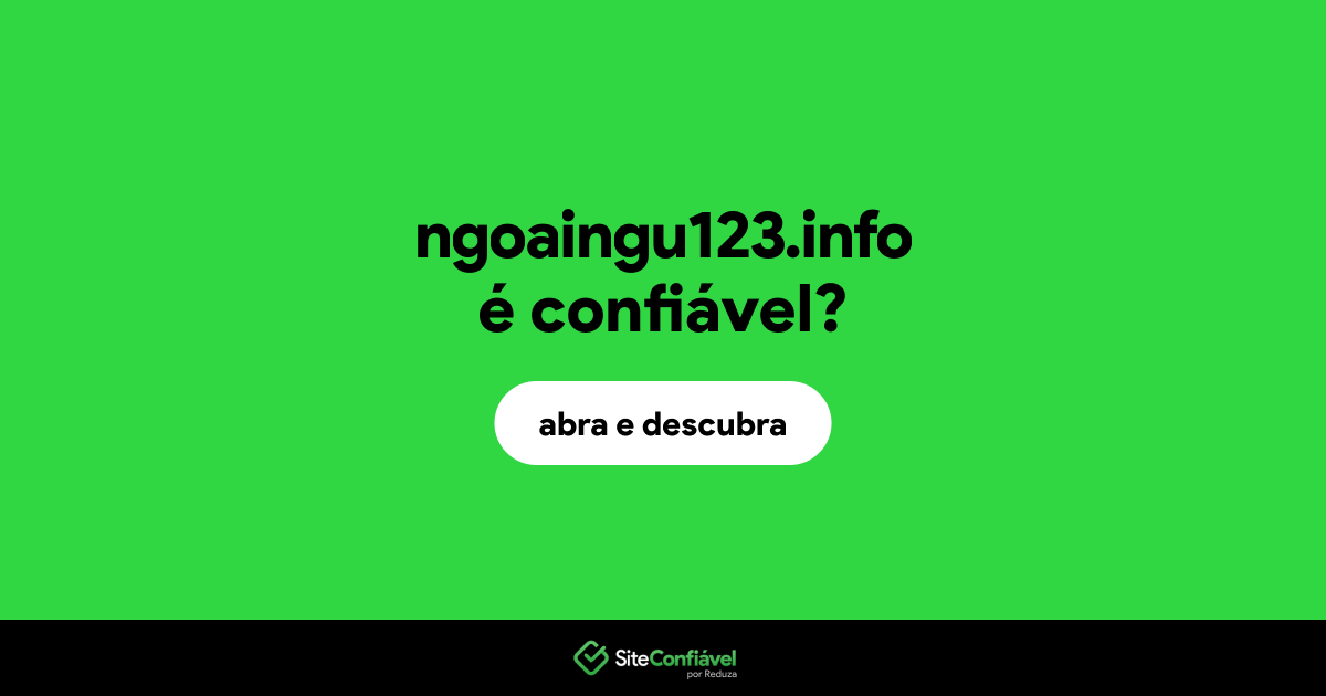 O site ngoaingu123.info é confiável?