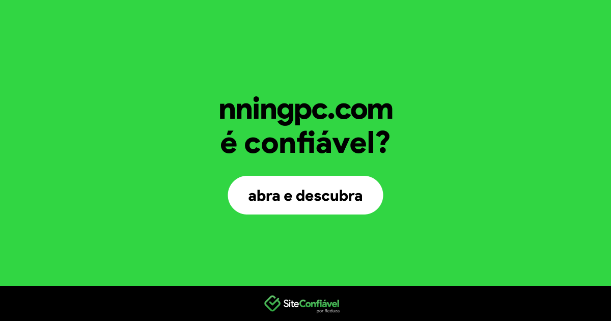 O site nningpc.com é confiável?