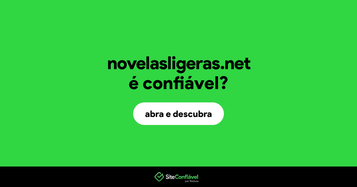 O site novelasligeras.net é confiável?