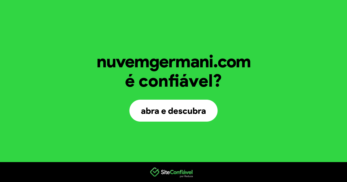 O site nuvemgermani.com é confiável?