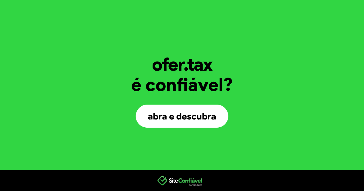 O site ofer.tax é confiável?
